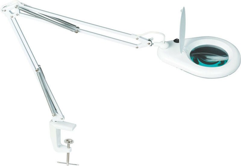 Lupenleuchte Flexo Tube Light 22W Klemme Tischbefestigung