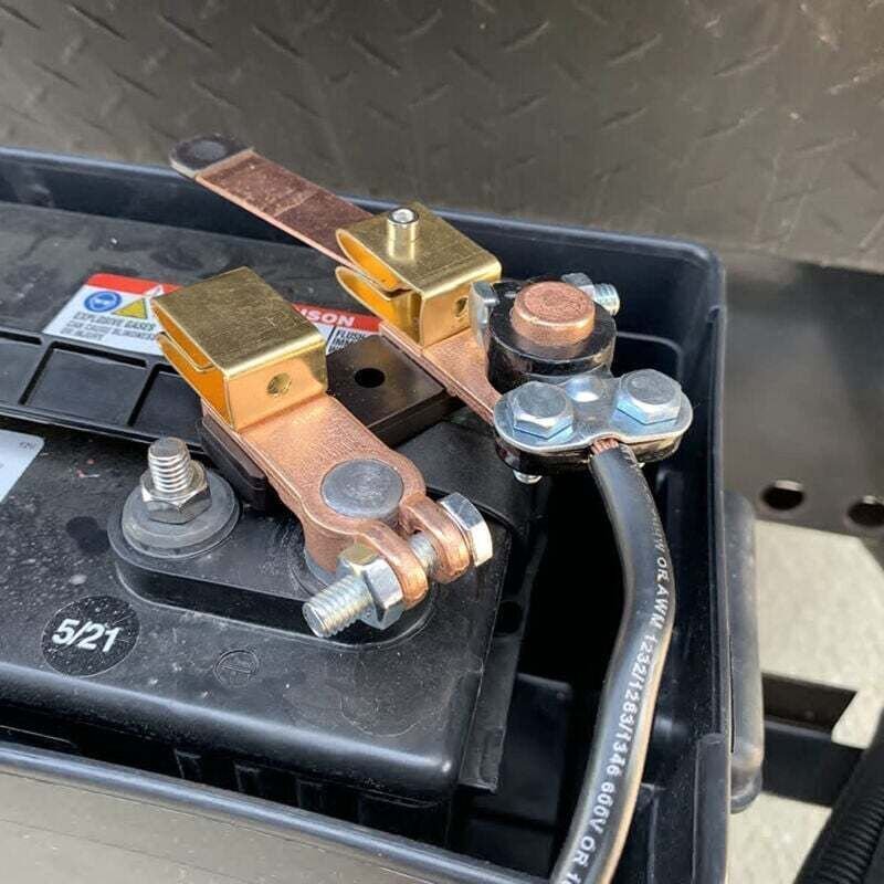 12-24V 250/750A Batterieschalter - Vertikaler Hauptleistungsschalter für Auto/Boot/Wohnmobil - Erhöhte Sicherheit (negat...