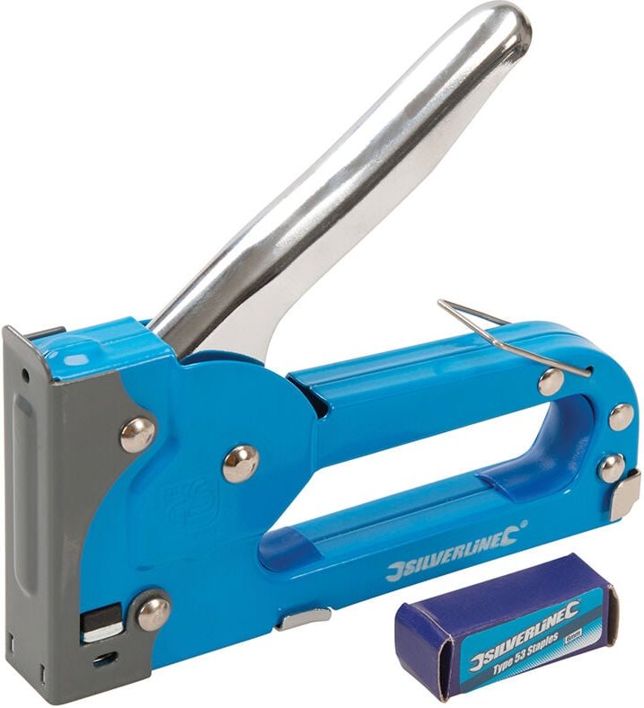 Silverline - Handtacker aus Stahl 4–8 mm Typ 53