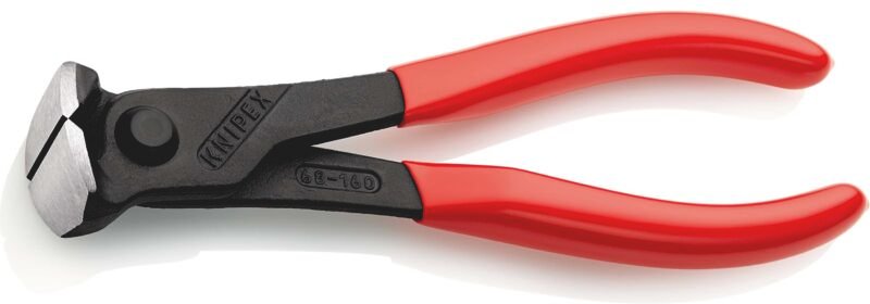 Knipex - 68 01 160 Vornschneider mit Kunststoff überzogen schwarz atramentiert 160 mm
