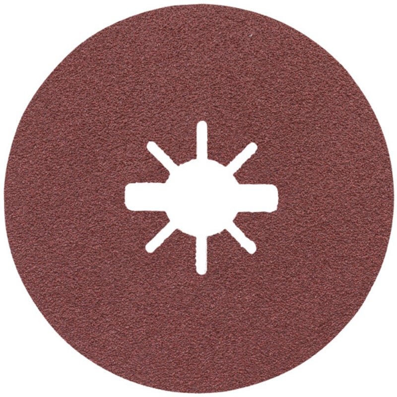 Bosch - x-lock Fiberschleifscheibe, Ø115 mm, k 80, R444, Expert for Metal, 1 Stk.