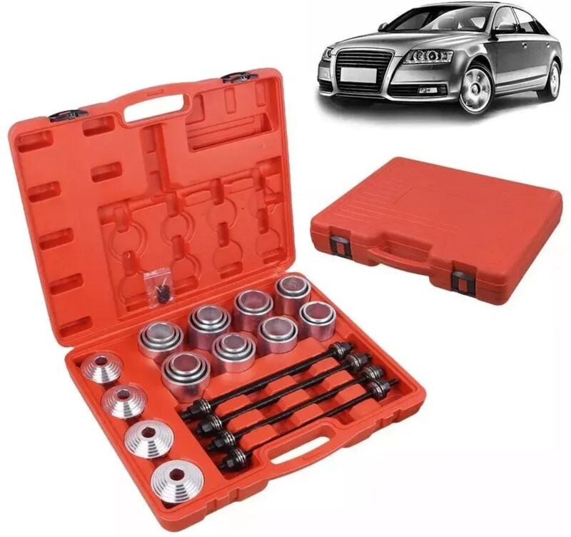 28-teiliges Radlager-Abzieher-Werkzeugset, Radnabenwerkzeug, Lagermontage-Abzieher-Werkzeug