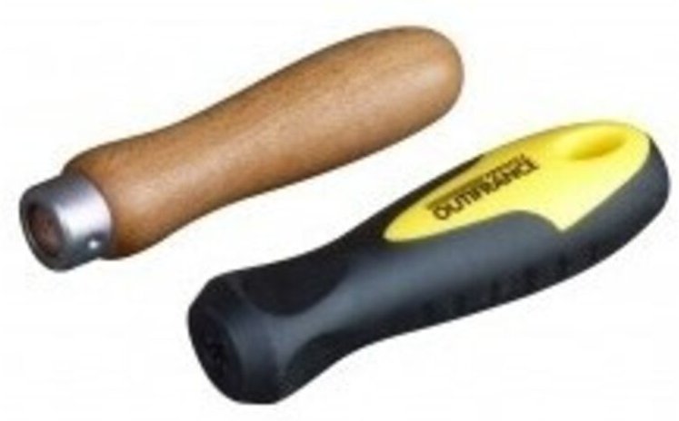 Limetten- und Reibegriff aus Zweikomponenten-Material ø 35 x 115 mm - Outifrance