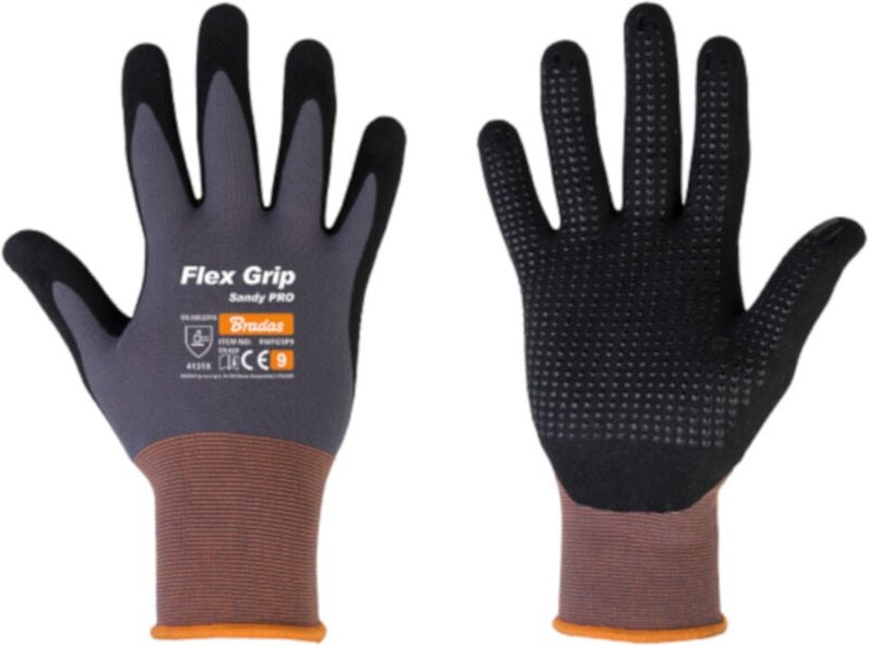 Arbeitshandschuhe mit Nitrilbeschichtung und Noppen 8