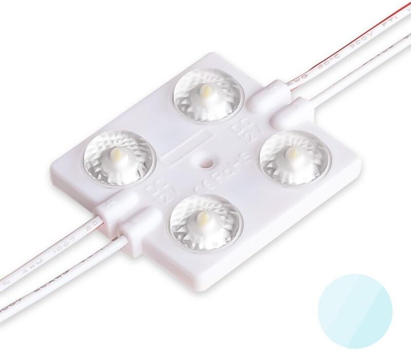 LED Modul 2W 12V 175° IP67 - Lichtfarbe: Kaltweiß 6500K