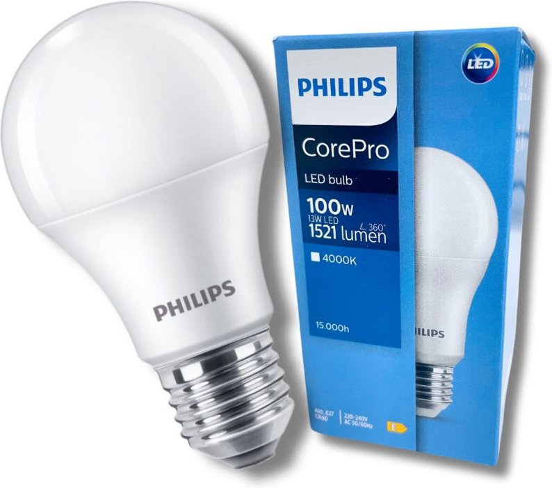 Thumbnail - Phi led Birne 13W E27 4.000K