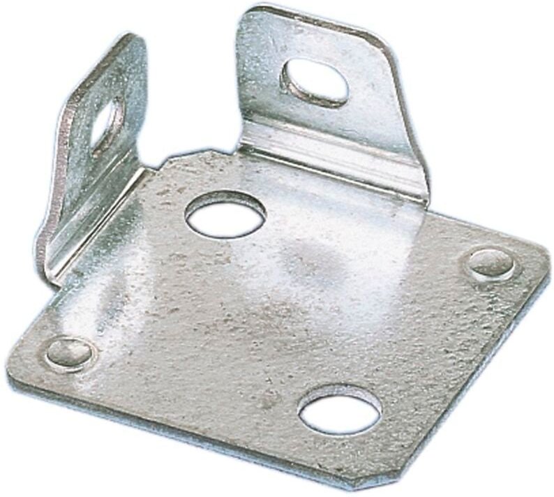 Meta - Regalfuß Stahl für Winkelprofil ml zum Anschrauben