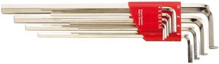 Winkelschraubendreher-Satz lang 9-teilig - Format