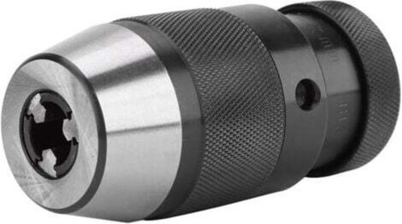 Schlüsselloses, selbstspannendes Spannfutter aus B16-Stahl, Kegellochfutter, elektrisches Drehbankfutter, Spannbereich 0...