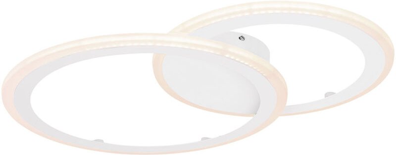 Deckenleuchte - Fenna - weiß - metall - deckenleuchte - - Globo