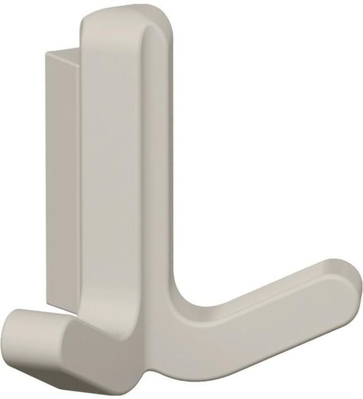 Hewi - Doppelhaken Serie 477 matt, elastisch Kunststoff (tpu) 97 lichtgrau Höhe 69 mm