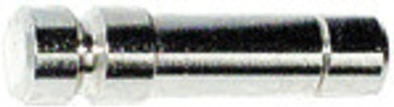 Verschlussstecker »value line«, Stutzen 4 mm, Messing vernickelt - Riegler