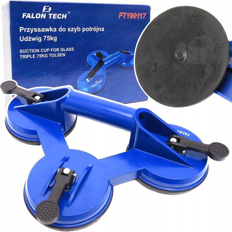 Thumbnail - Saugnapfhalter für Glas, Fliesen und Glas 75 kg