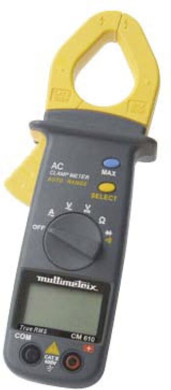 Finish - Multimetrix cm 610 Stromzange digital cat iii 300 v Anzeige (Counts): 2000