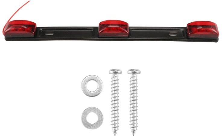 Anhänger-Rücklichtleiste, 14,2 Zoll mit Halterung