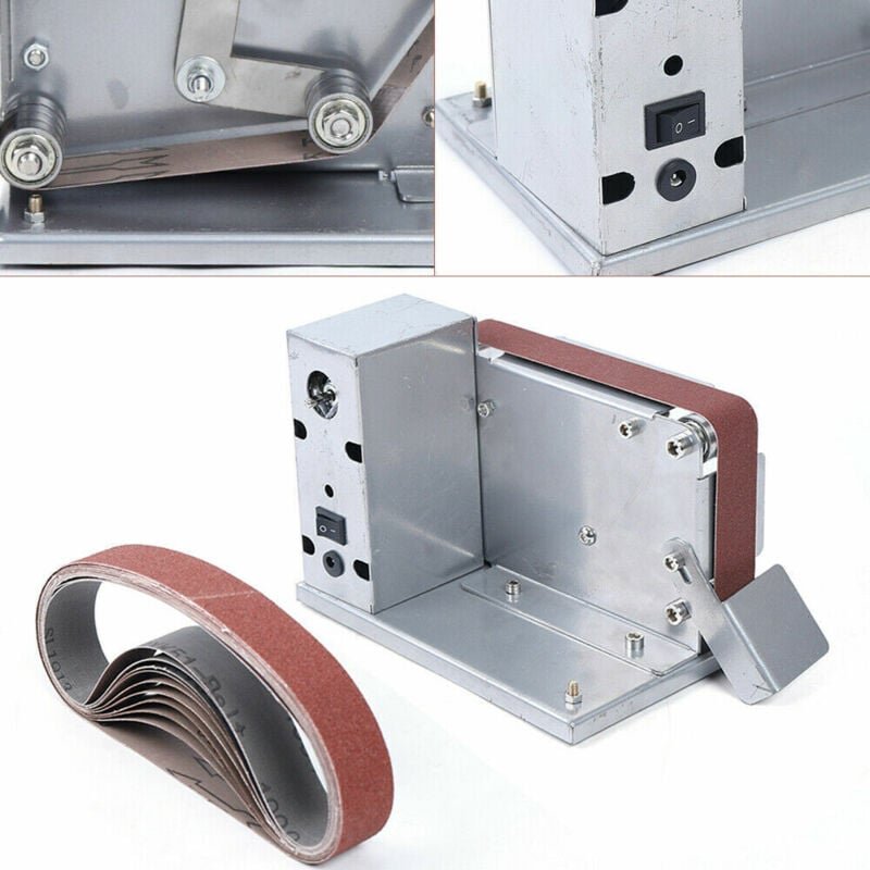 Elektro-Bandschleifer 795 Motor, Schleifmaschine für Schnellarbeitsstahlbohrer, Klingen, Wolframstahl-Drehwerkzeuge, Bod...