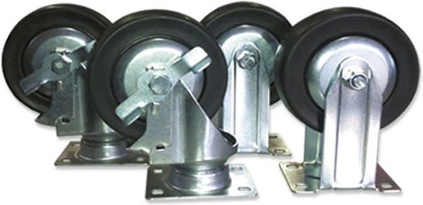 Set mit 4 kleiderschrankrädern 52360-51456 JBM 11313