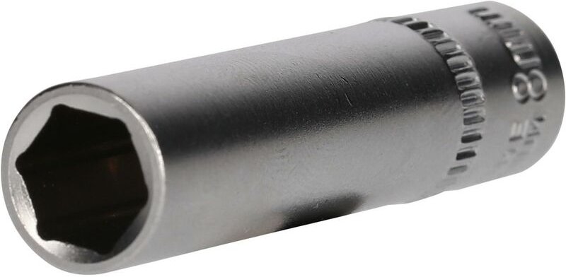 Brilliant Tools - 1/4' Sechskant-Stecknuss, lange Ausführung, 8 mm