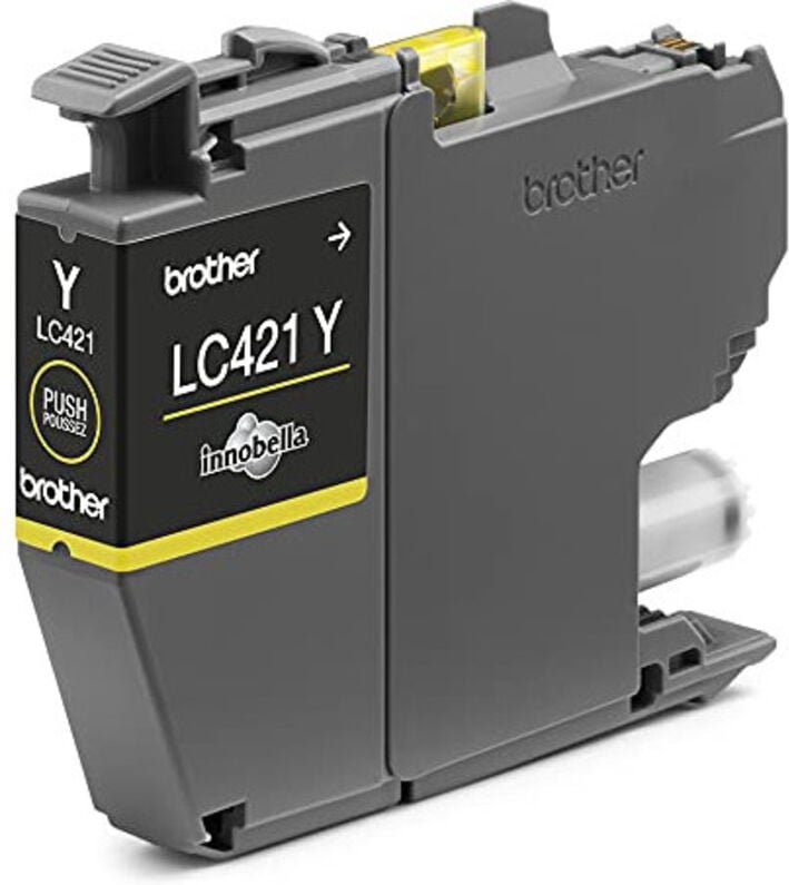 Tintenpatrone Originalzubehör LC-421Y ca. 200 Seiten gelb