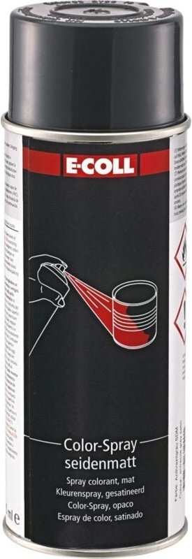 Thumbnail - E-coll color-spray seidenmatt 400ML ANTHRAZIT-Grau