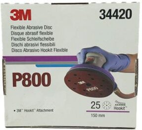 3M 34420 FLEXIBLE Abrasivscheiben P800 25 PIECES