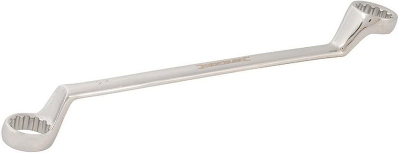 Silverline - Doppelringschlüssel, gekröpft 24 x 27 mm