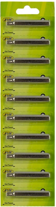 JBM - Torx-Schraubendreher-Bit verchromt (ø 30 - Mund 75 mm.) 10402