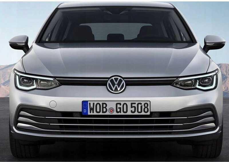 VW GOLF VIII Chrom Grill Tuningstreifen