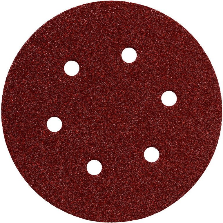 Thumbnail - 5 Haftschleifblätter, 150 mm, p 60, Serie 'professional', für Holz und Metall, f - Metabo