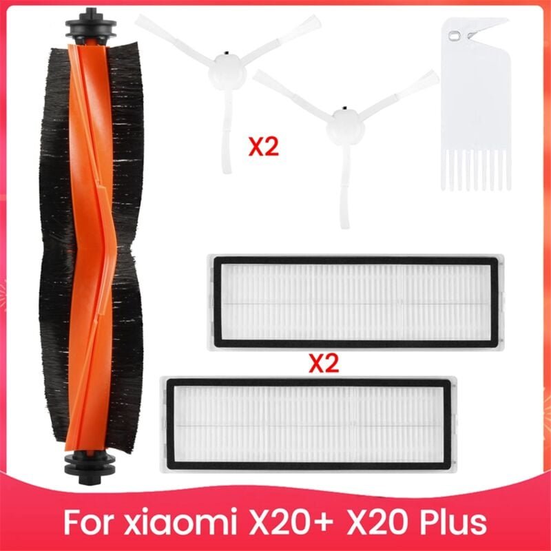 Zubehörset Roboterstaubsauger Teile Hauptseitenbürste