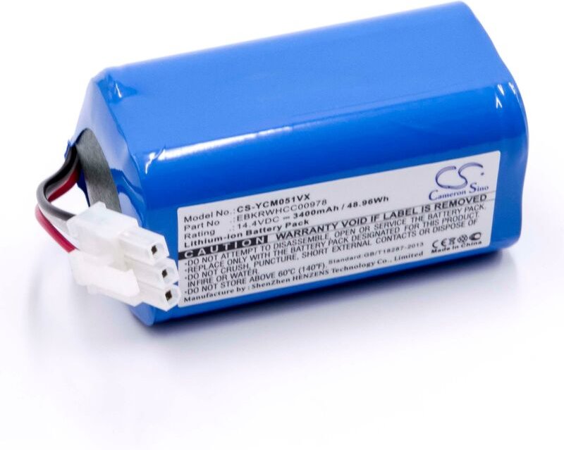 Akku kompatibel mit Miele Scout RX1 Staubsauger Home Cleaner Heimroboter (3400mAh, 14,4V, Li-Ion) - Vhbw