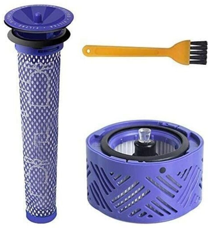 Nachmotor-HEPA-Filter V6 und Vorfilter V6 V7 V8 Staubsauger, Ersatzfilter-Set für Dyson V6-Reihe, Staubsauger-Zubehör - ...