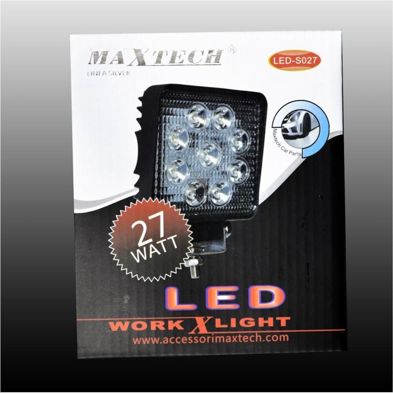 Maxtech - Trade Shop - 27W led working lights für LED-S027 -