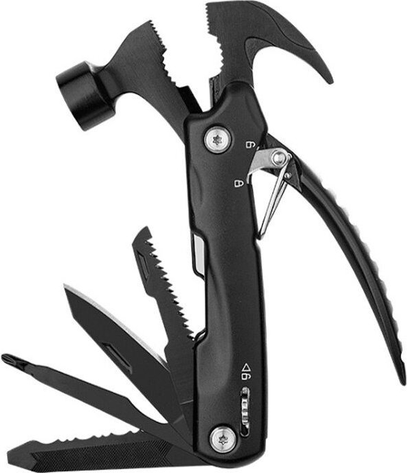 Multifunktionshammer, Multifunktionszange, Multitool, Multifunktionsmesser, Wanderzubehör-Set, Überleben, Camping, Gesch...