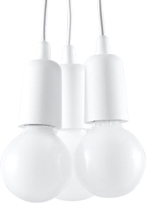 Hängelampe Diego 3xE27 Neutralweiß 15cm Sollux
