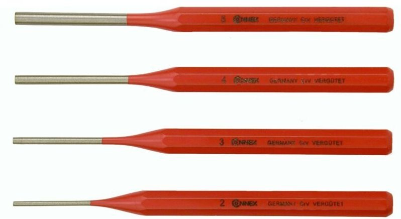 Splinttreiber-Set 4-teilig Splinttreiber