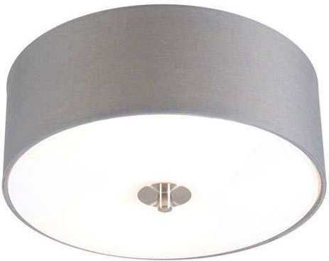 Country Deckenleuchte grau 30 cm - Drum