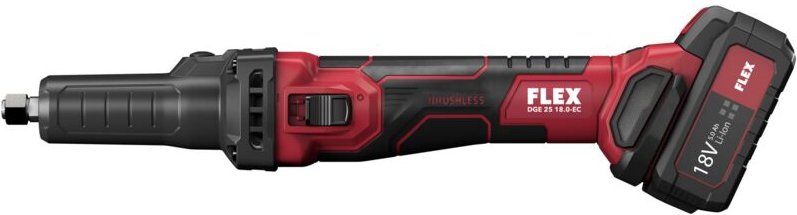 Flex - Akku Geradschleifer dge 25 18.0-EC c ohne Akku und Ladegerät