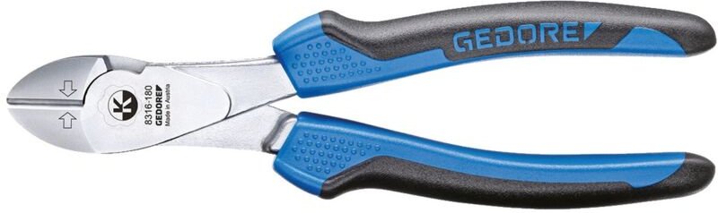 8316-180 jc Kraft-Seitenschneider 180 mm 2K-Griff