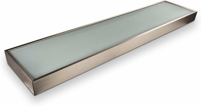 LED-Leuchtboden dallas 18W l: 1200 mm Edelstahloptik