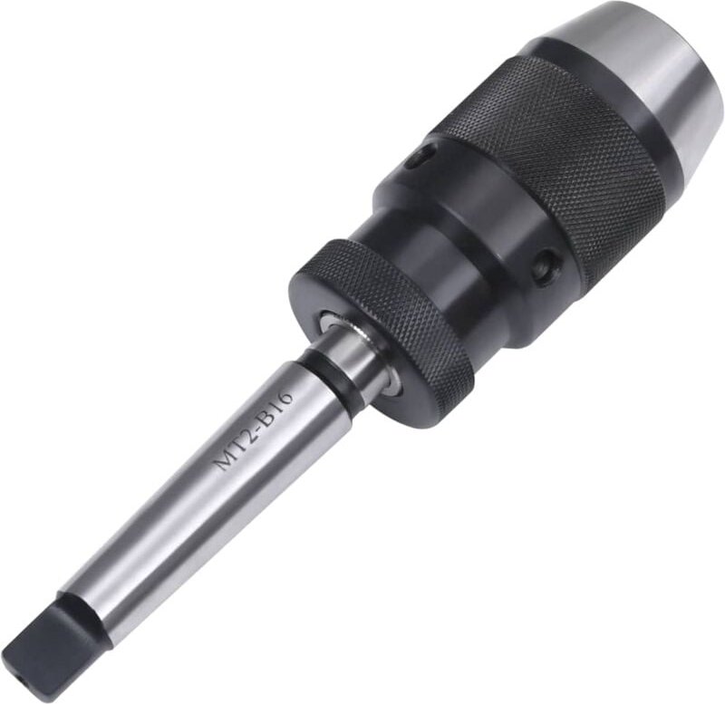 vidaXL Schnellspannbohrfutter MT2-B16 mit 13 mm Spannbereich