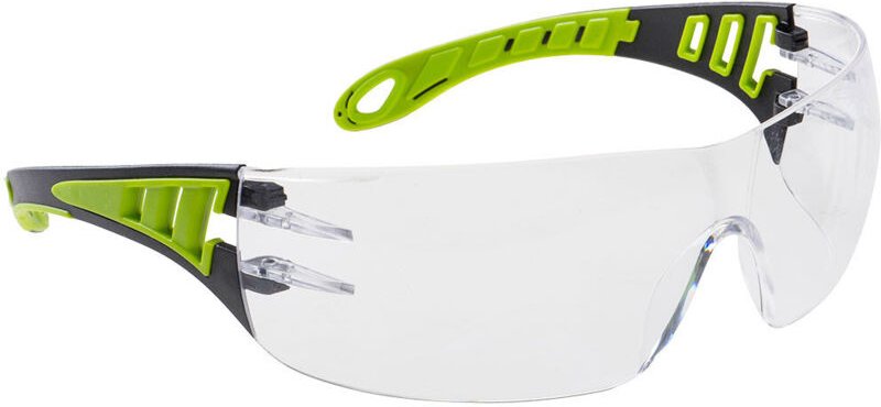 Tech Look Brille Farbe: Transparent Größe - Portwest