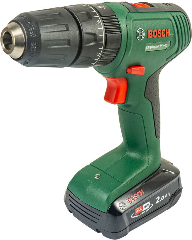 Akku-Schlagbohrmaschine EasyImpact 18V-40, 1 x Akku pba 18V 2.0Ah, Tragekoffer