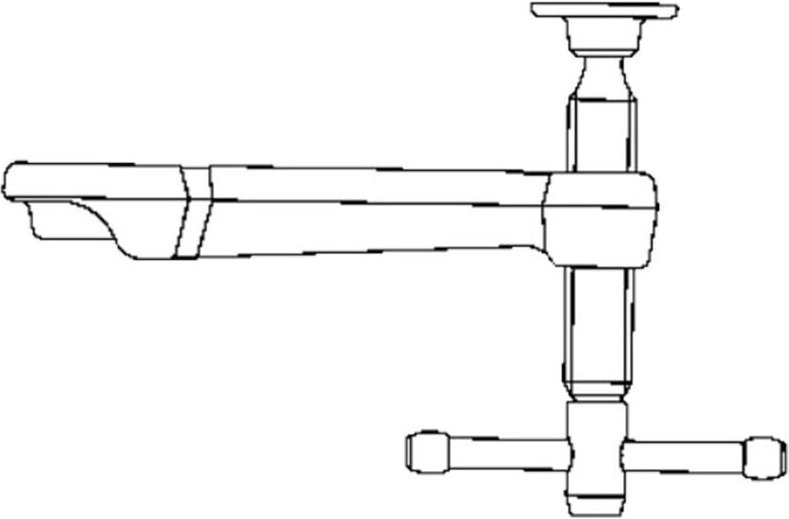 Gleitbügel kpl. mit Knebelgriff für Ganzstahlschraubzwinge classiX GS80K-GS100K - 3101804 - Bessey
