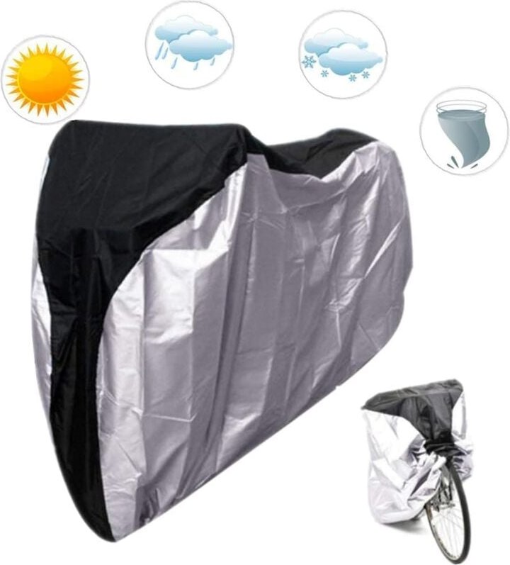 Memkey - Fahrradabdeckung Wasserdicht Anti-Regen Anti-Staub Anti-Hitze Motorradplane Fahrrad Fahrrad