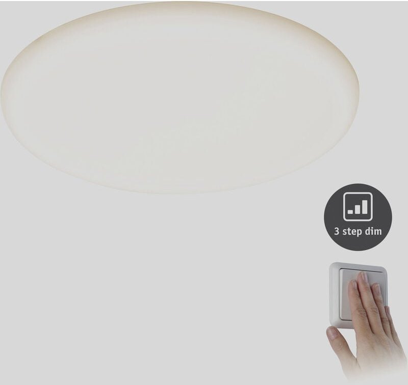Paulmann - Einbauleuchte led Veluna Varifit 3-Stufen dimmbar ø 21,5 cm 21 w Einbauleuchte