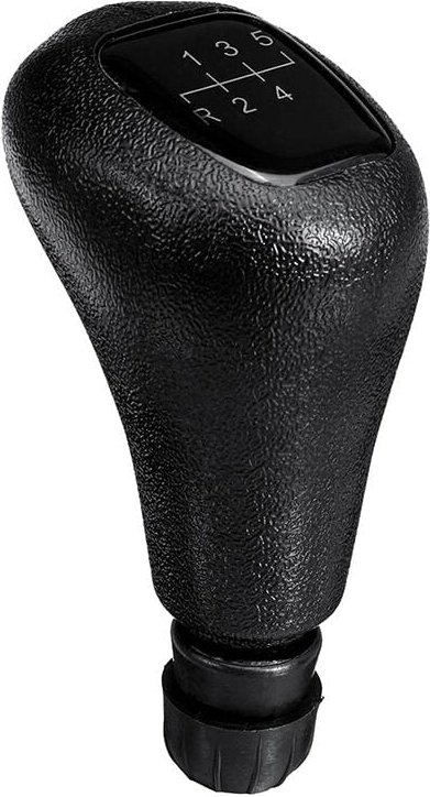 Tlily - 5 Gang Manuell Schalthebel für Shifter Knopf Aus Leder c W202 clk W208 e W210