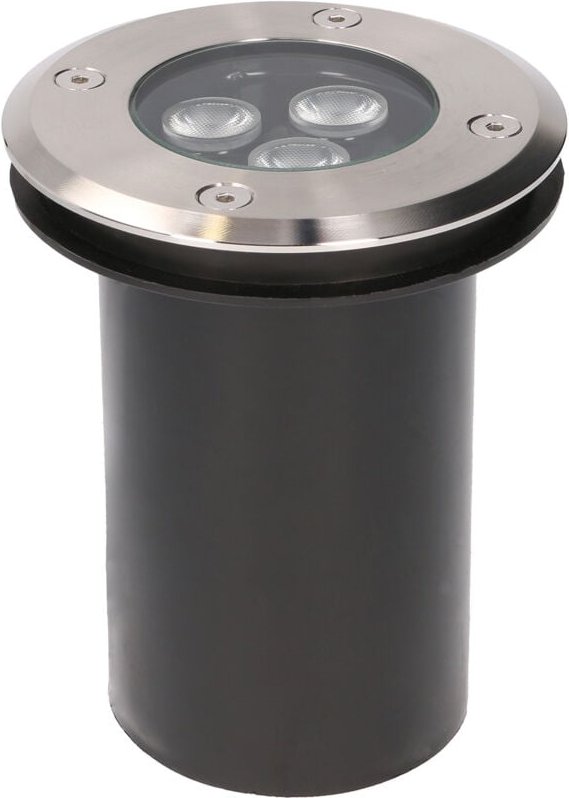 Leds-c4 - bodeneinbauleuchte IP65/IP67 ringo Ø110 mm led 2,7 w 3000 k edelstahl 218 l