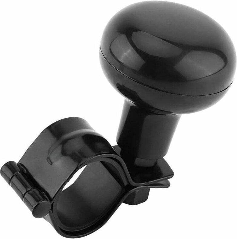 Thumbnail - Lenkradkugel, Lenkradkugel Traktor Rasenmäher Knopf Spinner Schwarz Universal Auto Lenkradknopf Heavy Duty Spinner Griff...