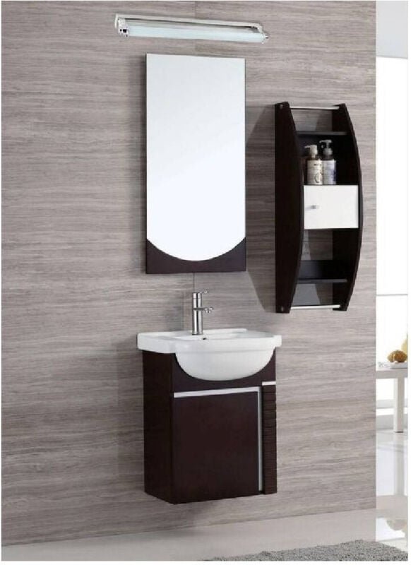 Trade Shop Traesio - Trade Shop - lineare spiegellampe badezimmer einstellbar 9W licht 4000K 6500K F01 -